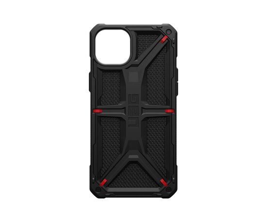Чохол до мобільного телефона UAG Apple iPhone 15 Plus Monarch, Kevlar Black (114309113940), зображення 7 Чохол до мобільного телефона UAG Apple iPhone 15 Plus Monarch, Kevlar Black (114309113940), зображення 7