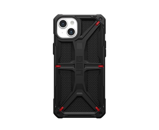 Чехол для мобильного телефона UAG Apple iPhone 15 Plus Monarch, Kevlar Black (114309113940)