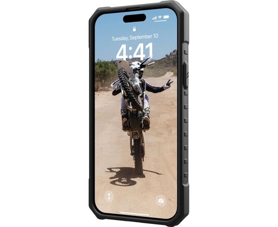Чохол до мобільного телефона UAG Apple iPhone 15 Plus Pathfinder Magsafe, Black (114311114040), зображення 6 Чохол до мобільного телефона UAG Apple iPhone 15 Plus Pathfinder Magsafe, Black (114311114040), зображення 6