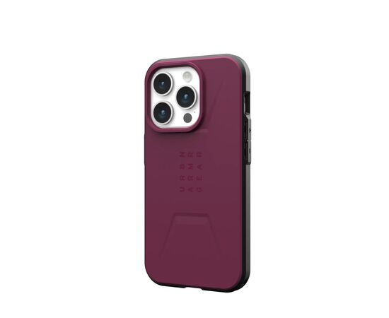 Чехол для мобильного телефона UAG Apple iPhone 15 Pro Civilian Magsafe, Bordeaux (114275119049), изображение 4