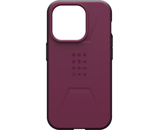 Чехол для мобильного телефона UAG Apple iPhone 15 Pro Civilian Magsafe, Bordeaux (114275119049), изображение 7