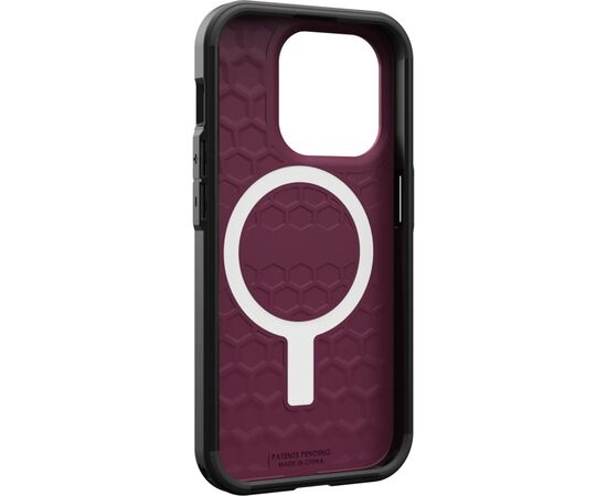 Чехол для мобильного телефона UAG Apple iPhone 15 Pro Civilian Magsafe, Bordeaux (114275119049), изображение 9