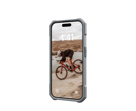 Чехол для мобильного телефона UAG Apple iPhone 15 Pro Essential Armor Magsafe, Silver (114276113333), изображение 6