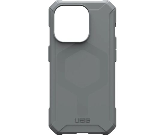 Чехол для мобильного телефона UAG Apple iPhone 15 Pro Essential Armor Magsafe, Silver (114276113333), изображение 7