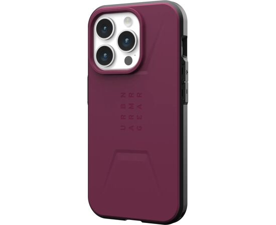 Чехол для мобильного телефона UAG Apple iPhone 15 Pro Max Civilian Magsafe, Bordeaux (114295119049), изображение 5