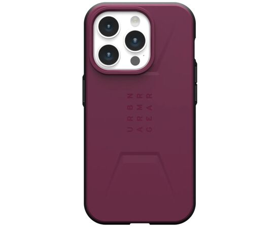 Чехол для мобильного телефона UAG Apple iPhone 15 Pro Max Civilian Magsafe, Bordeaux (114295119049)