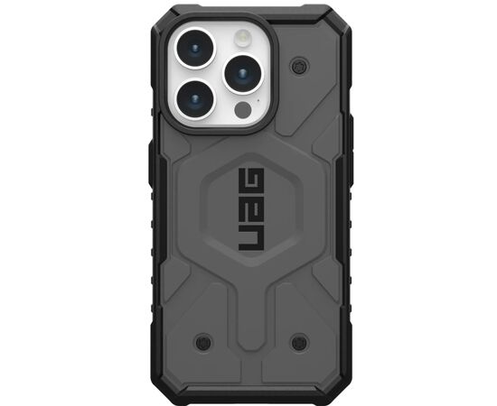 Чехол для мобильного телефона UAG Apple iPhone 15 Pro Max Pathfinder Magsafe, Silver (114301113333)