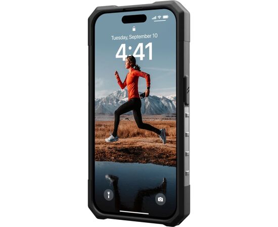 Чехол для мобильного телефона UAG Apple iPhone 15 Pro Max Plasma, Ash (114304113131), изображение 5