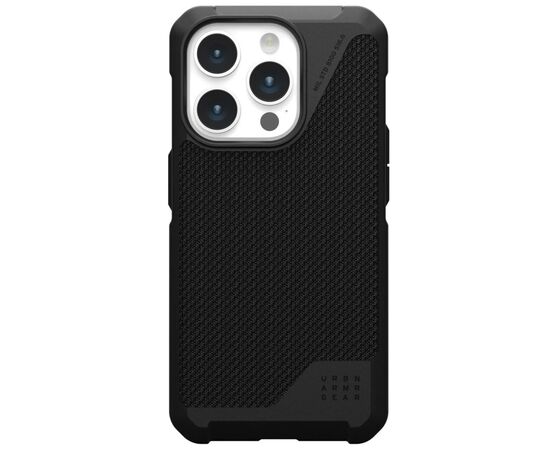 Чехол для мобильного телефона UAG Apple iPhone 15 Pro Metropolis LT Magsafe, Kevlar Black (114277113940)