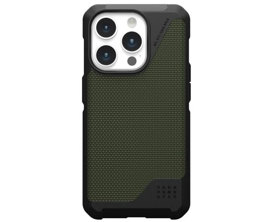 Чехол для мобильного телефона UAG Apple iPhone 15 Pro Metropolis LT Magsafe, Kevlar Olive (114277113972)