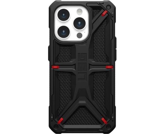 Чохол до мобільного телефона UAG Apple iPhone 15 Pro Monarch, Kevlar Black (114278113940)