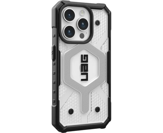 Чохол до мобільного телефона UAG Apple iPhone 15 Pro Pathfinder Magsafe, Ice (114281114343), зображення 5 Чохол до мобільного телефона UAG Apple iPhone 15 Pro Pathfinder Magsafe, Ice (114281114343), зображення 5