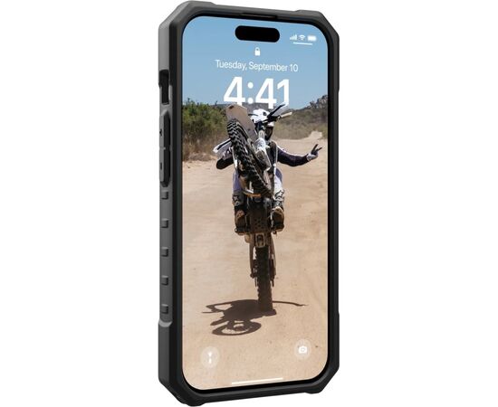 Чохол до мобільного телефона UAG Apple iPhone 15 Pro Pathfinder Magsafe, Ice (114281114343), зображення 6 Чохол до мобільного телефона UAG Apple iPhone 15 Pro Pathfinder Magsafe, Ice (114281114343), зображення 6