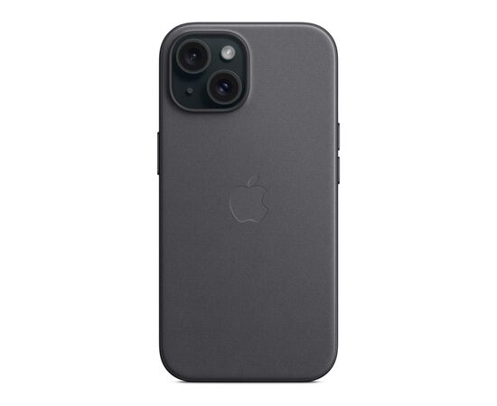 Чехол для мобильного телефона Apple iPhone 15 FineWoven Case with MagSafe Black (MT393ZM/A), изображение 5 Чехол для мобильного телефона Apple iPhone 15 FineWoven Case with MagSafe Black (MT393ZM/A), изображение 5
