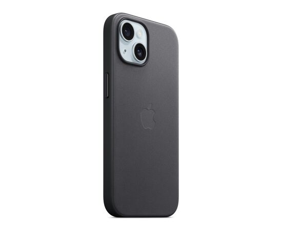 Чехол для мобильного телефона Apple iPhone 15 FineWoven Case with MagSafe Black (MT393ZM/A), изображение 6 Чехол для мобильного телефона Apple iPhone 15 FineWoven Case with MagSafe Black (MT393ZM/A), изображение 6