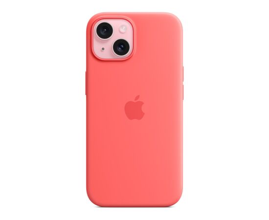 Чехол для мобильного телефона Apple iPhone 15 Silicone Case with MagSafe Guava (MT0V3ZM/A), изображение 2 Чехол для мобильного телефона Apple iPhone 15 Silicone Case with MagSafe Guava (MT0V3ZM/A), изображение 2
