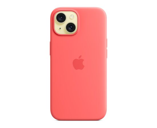 Чехол для мобильного телефона Apple iPhone 15 Silicone Case with MagSafe Guava (MT0V3ZM/A), изображение 3 Чехол для мобильного телефона Apple iPhone 15 Silicone Case with MagSafe Guava (MT0V3ZM/A), изображение 3