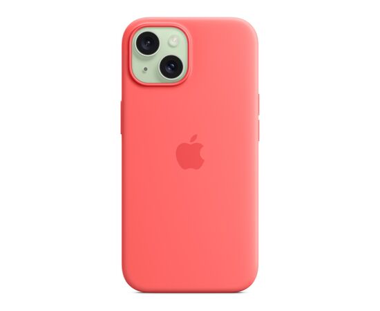 Чехол для мобильного телефона Apple iPhone 15 Silicone Case with MagSafe Guava (MT0V3ZM/A), изображение 4 Чехол для мобильного телефона Apple iPhone 15 Silicone Case with MagSafe Guava (MT0V3ZM/A), изображение 4