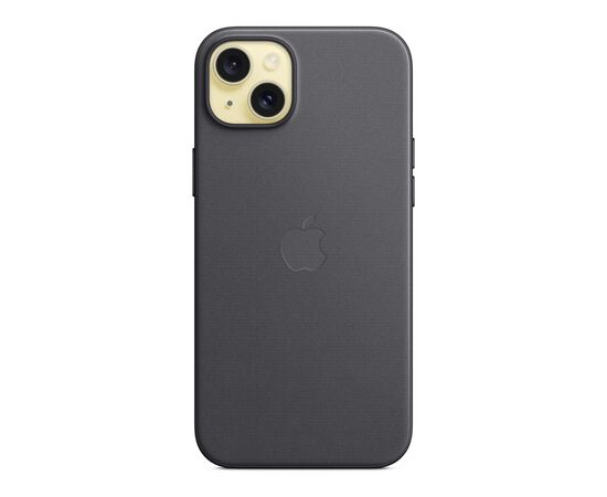 Чехол для мобильного телефона Apple iPhone 15 Plus FineWoven Case with MagSafe Black (MT423ZM/A), изображение 3 Чехол для мобильного телефона Apple iPhone 15 Plus FineWoven Case with MagSafe Black (MT423ZM/A), изображение 3