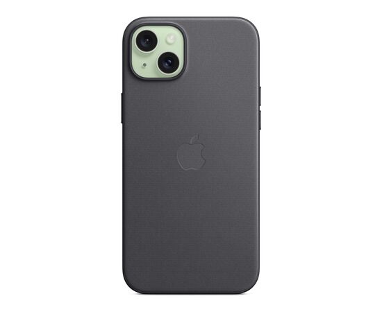 Чехол для мобильного телефона Apple iPhone 15 Plus FineWoven Case with MagSafe Black (MT423ZM/A), изображение 4 Чехол для мобильного телефона Apple iPhone 15 Plus FineWoven Case with MagSafe Black (MT423ZM/A), изображение 4