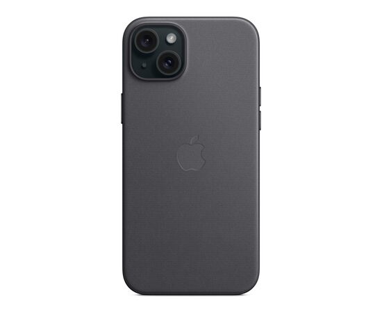 Чехол для мобильного телефона Apple iPhone 15 Plus FineWoven Case with MagSafe Black (MT423ZM/A), изображение 5 Чехол для мобильного телефона Apple iPhone 15 Plus FineWoven Case with MagSafe Black (MT423ZM/A), изображение 5