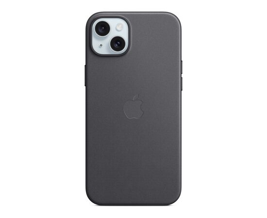 Чохол до мобільного телефона Apple iPhone 15 Plus FineWoven Case with MagSafe Black (MT423ZM/A)