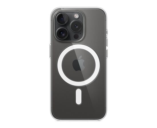 Чехол для мобильного телефона Apple iPhone 15 Pro Clear Case with MagSafe (MT223ZM/A), изображение 4 Чехол для мобильного телефона Apple iPhone 15 Pro Clear Case with MagSafe (MT223ZM/A), изображение 4