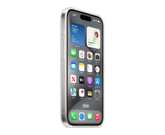 Чехол для мобильного телефона Apple iPhone 15 Pro Clear Case with MagSafe (MT223ZM/A), изображение 5 Чехол для мобильного телефона Apple iPhone 15 Pro Clear Case with MagSafe (MT223ZM/A), изображение 5