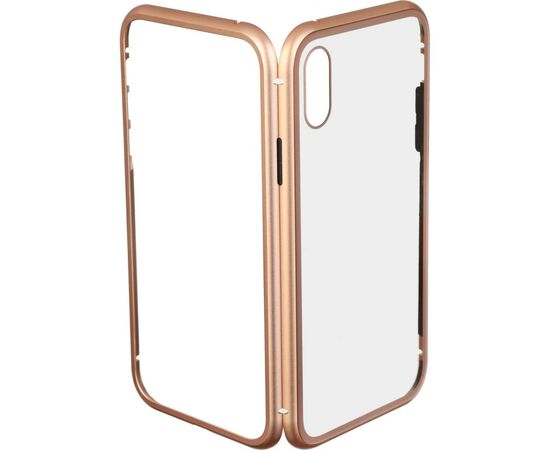 Чохол до мобільного телефона Armorstandart Magnetic Case 1 Gen. iPhone XS Clear/Gold (ARM53385), зображення 2