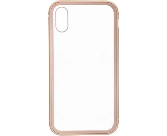 Чохол до мобільного телефона Armorstandart Magnetic Case 1 Gen. iPhone XS Clear/Gold (ARM53385)