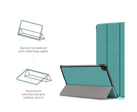 Чохол до планшета Armorstandart Smart Case Samsung Galaxy Tab S6 Lite P610/P615 Green (ARM58629), зображення 4 Чохол до планшета Armorstandart Smart Case Samsung Galaxy Tab S6 Lite P610/P615 Green (ARM58629), зображення 4