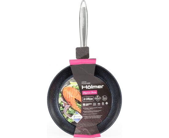 Сковорода Hölmer Elegance кована 24 см (FP-22724-SSMBM Elegance), изображение 6 Сковорода Hölmer Elegance кована 24 см (FP-22724-SSMBM Elegance), изображение 6