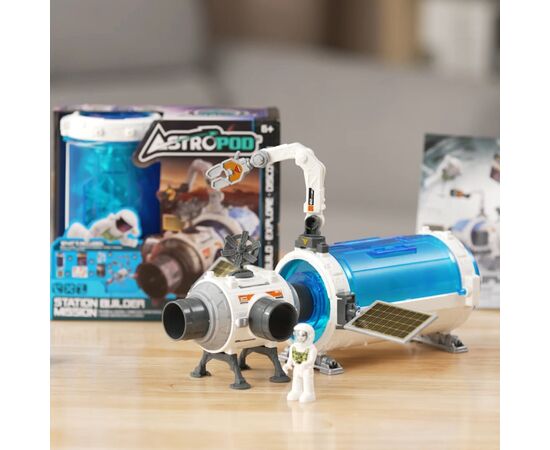 Игровой набор Astropod с фигуркой – Миссия Построй космическую станцию (80336), изображение 6 Игровой набор Astropod с фигуркой – Миссия Построй космическую станцию (80336), изображение 6