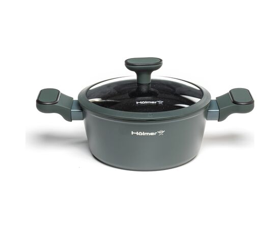 Кастрюля Hölmer Modern кована з кришкою 2,5 л (CR-1325-FAGSL Modern), изображение 2 Кастрюля Hölmer Modern кована з кришкою 2,5 л (CR-1325-FAGSL Modern), изображение 2