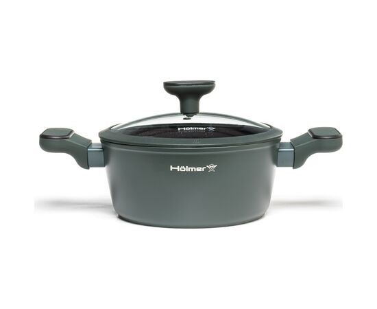 Каструля Hölmer Modern кована з кришкою 2,5 л (CR-1325-FAGSL Modern)