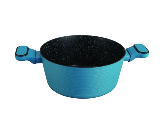 Кастрюля Hölmer Lagoon кована з кришкою 3,8 л (CR-1338-FABSL Lagoon), изображение 3 Кастрюля Hölmer Lagoon кована з кришкою 3,8 л (CR-1338-FABSL Lagoon), изображение 3