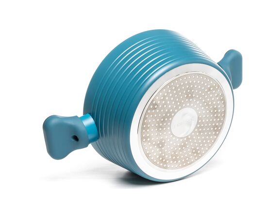 Кастрюля Hölmer Lagoon кована з кришкою 3,8 л (CR-1338-FABSL Lagoon), изображение 6 Кастрюля Hölmer Lagoon кована з кришкою 3,8 л (CR-1338-FABSL Lagoon), изображение 6