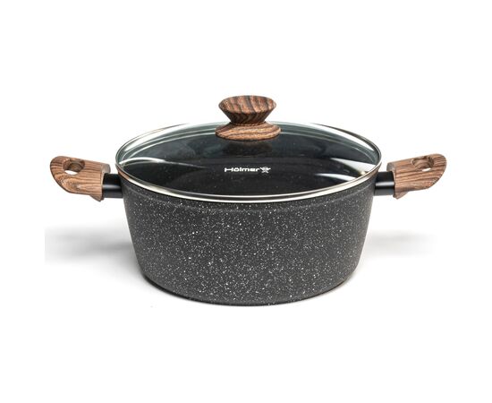 Кастрюля Hölmer Natural кована з кришкою 4,2 л (CR-1342-FAMWL Natural), изображение 2 Кастрюля Hölmer Natural кована з кришкою 4,2 л (CR-1342-FAMWL Natural), изображение 2