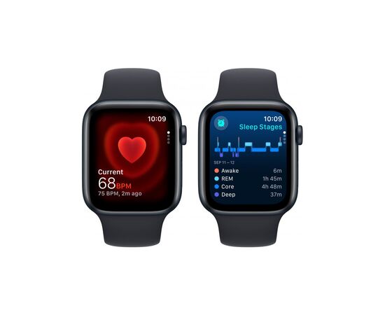 Смарт-часы Apple Watch SE 2023 GPS 44mm Midnight Aluminium Case with Midnight Sport Band - M/L (MRE93QP/A), изображение 5 Смарт-часы Apple Watch SE 2023 GPS 44mm Midnight Aluminium Case with Midnight Sport Band - M/L (MRE93QP/A), изображение 5