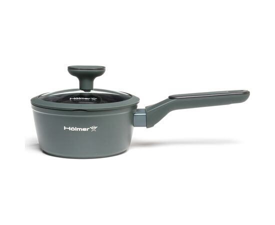 Ковш Hölmer Modern кований з кришкою 1,3 л (SP-1313-FAGSL Modern)