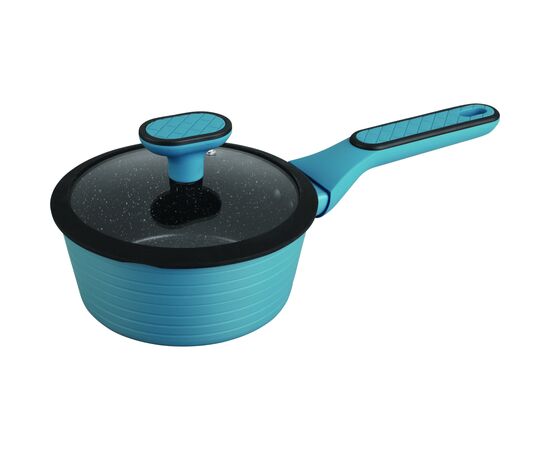 Ковш Hölmer Lagoon кований з кришкою 1,7 л (SP-1317-FABSL Lagoon), изображение 2 Ковш Hölmer Lagoon кований з кришкою 1,7 л (SP-1317-FABSL Lagoon), изображение 2