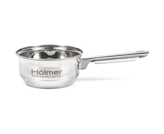 Ковш Hölmer з кришкою 1,1 л (SP-12511-SS), изображение 4 Ковш Hölmer з кришкою 1,1 л (SP-12511-SS), изображение 4