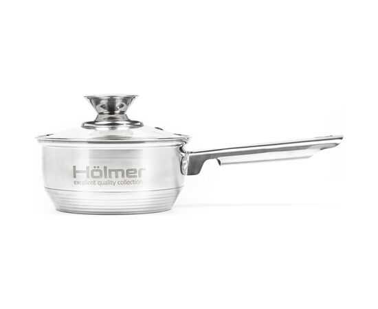 Ковш Hölmer з кришкою 1,1 л (SP-12511-SS)