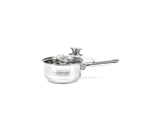 Ковш Hölmer з кришкою 2 л (SP-12520-SS), изображение 2 Ковш Hölmer з кришкою 2 л (SP-12520-SS), изображение 2