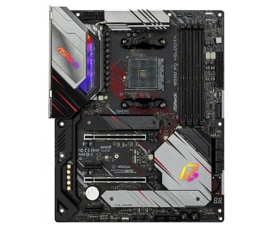 Материнская плата ASRock B550 PG VELOCITA, изображение 2 Материнская плата ASRock B550 PG VELOCITA, изображение 2