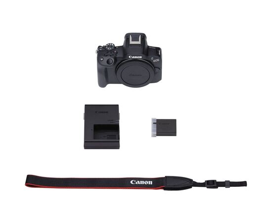 Цифровий фотоапарат Canon EOS R50 body Black (5811C029), зображення 2 Цифровий фотоапарат Canon EOS R50 body Black (5811C029), зображення 2