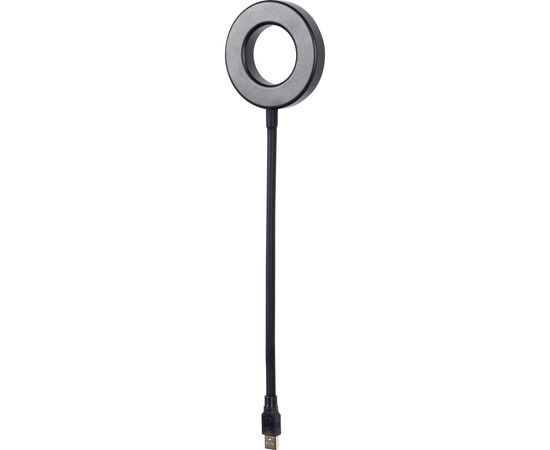 Лампа USB Gembird LED, ring 3.5 inch, 6W (NL-LEDRING-01), изображение 2 Лампа USB Gembird LED, ring 3.5 inch, 6W (NL-LEDRING-01), изображение 2