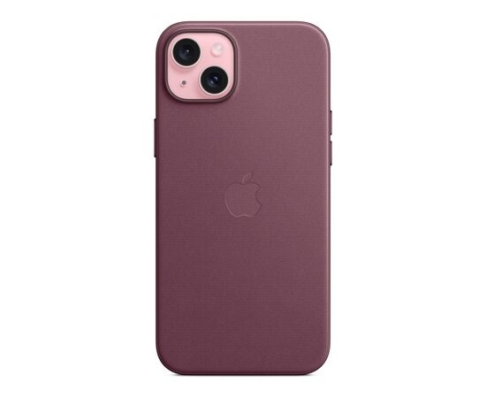 Чехол для мобильного телефона Apple iPhone 15 Plus FineWoven Case with MagSafe Mulberry (MT4A3ZM/A), изображение 2 Чехол для мобильного телефона Apple iPhone 15 Plus FineWoven Case with MagSafe Mulberry (MT4A3ZM/A), изображение 2