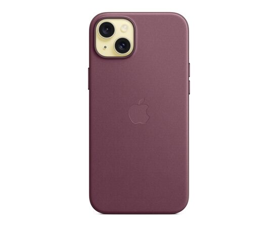 Чехол для мобильного телефона Apple iPhone 15 Plus FineWoven Case with MagSafe Mulberry (MT4A3ZM/A), изображение 3 Чехол для мобильного телефона Apple iPhone 15 Plus FineWoven Case with MagSafe Mulberry (MT4A3ZM/A), изображение 3