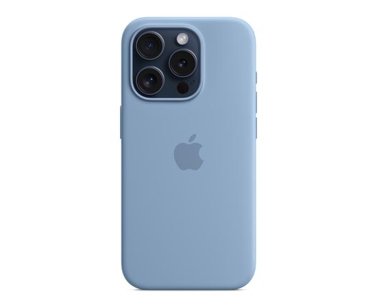 Чехол для мобильного телефона Apple iPhone 15 Pro Silicone Case with MagSafe Winter Blue (MT1L3ZM/A), изображение 2